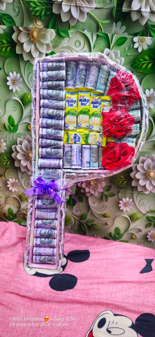 Custom Alphabet Playing Cash Hamper 