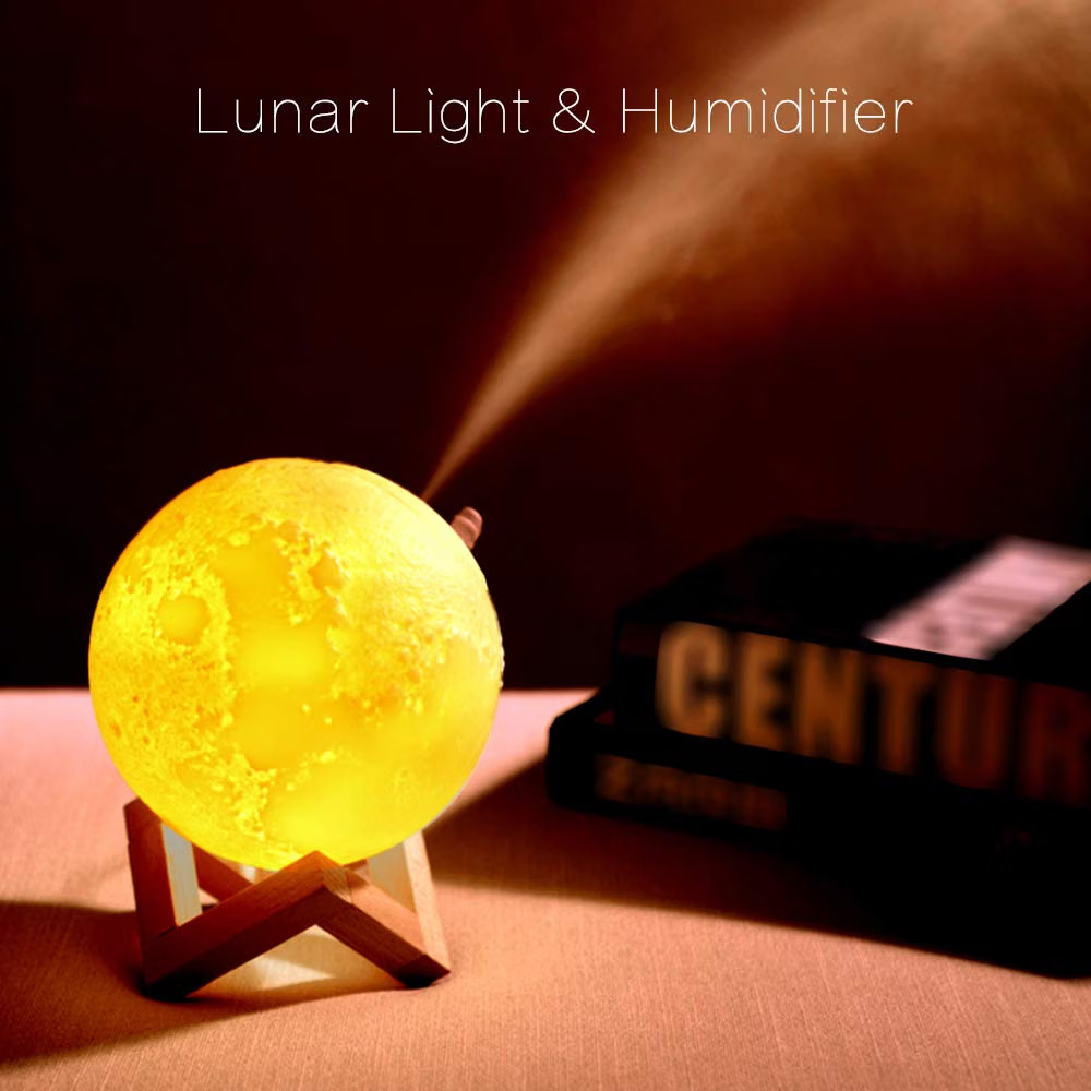 Led Moon Light With Humidifier 