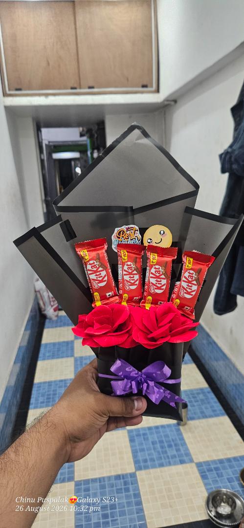 Mini Kitkat Flower Bouquet