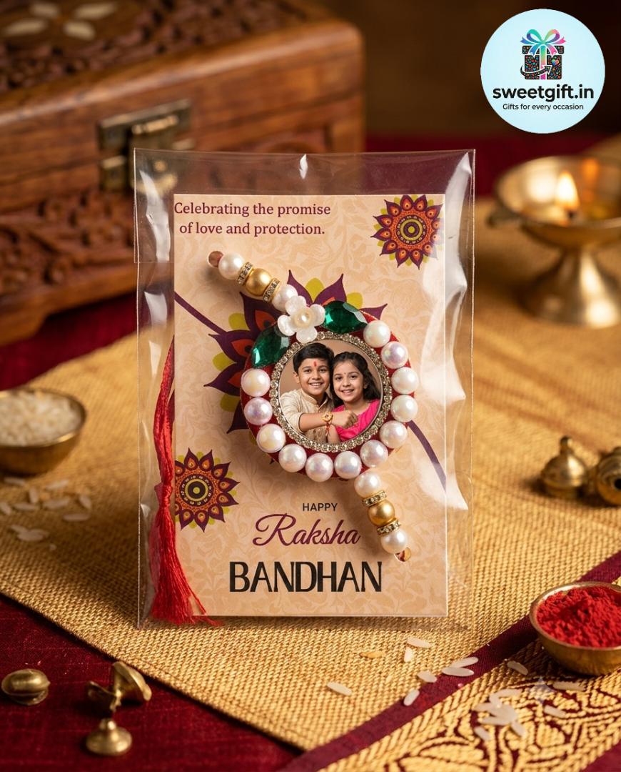 Photo Print Rakhi Set A