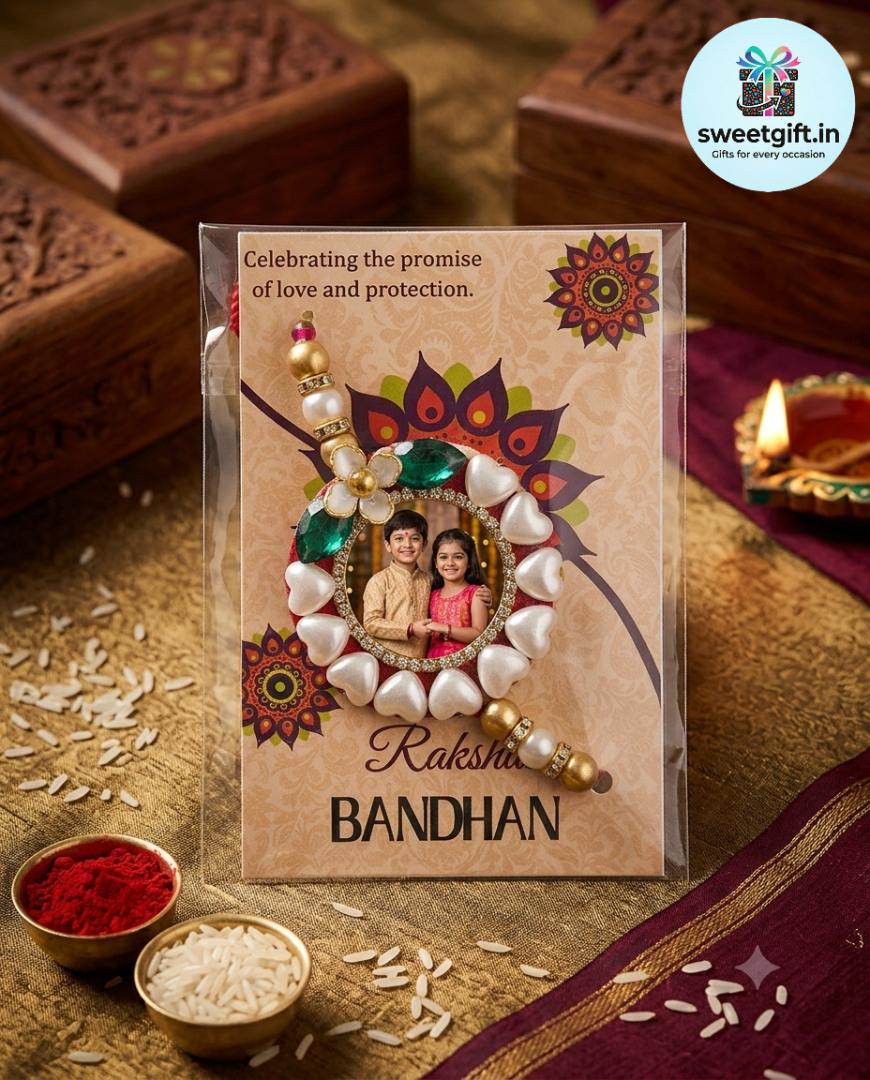 Photo Print Rakhi Set A