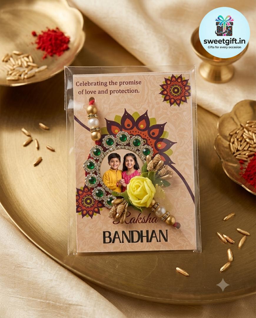 Photo Print Rakhi Set A