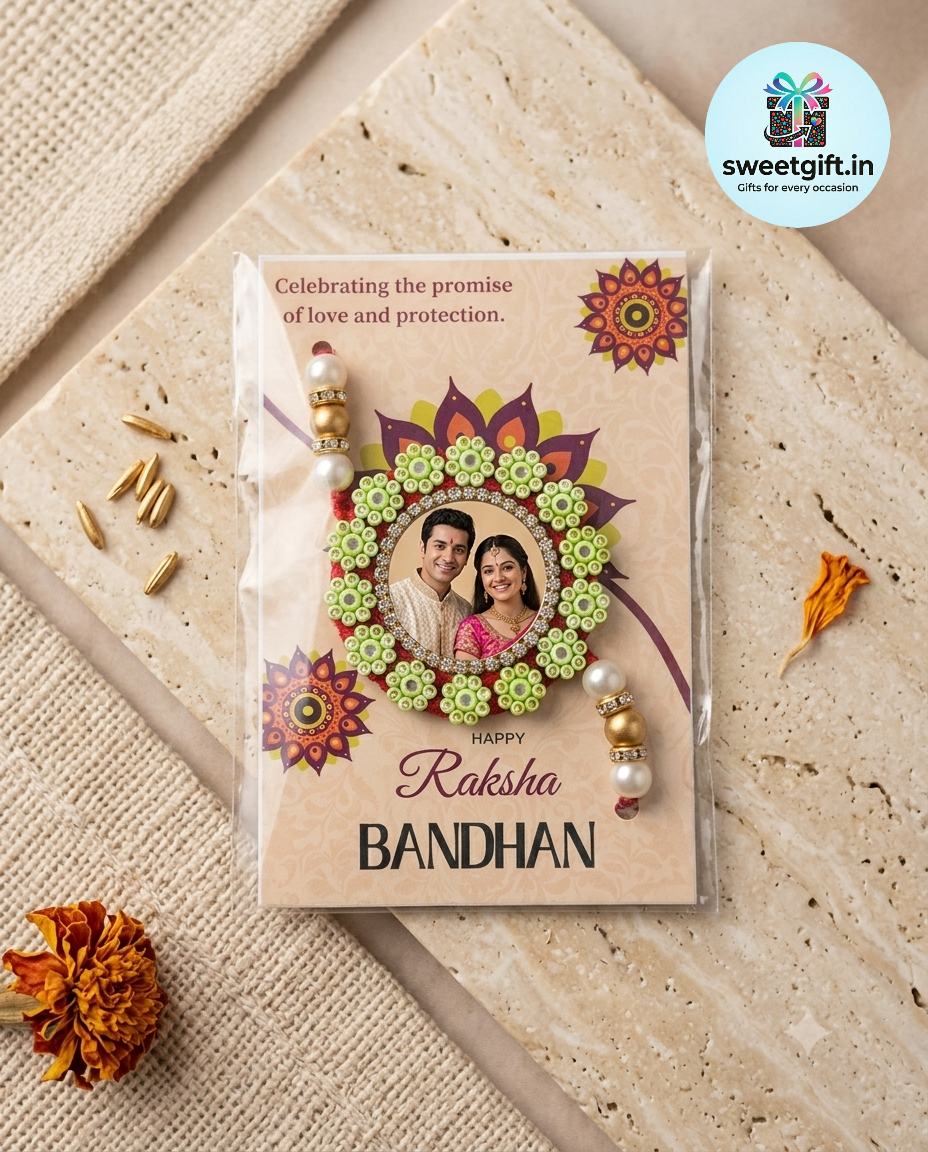 Photo Print Rakhi Set A