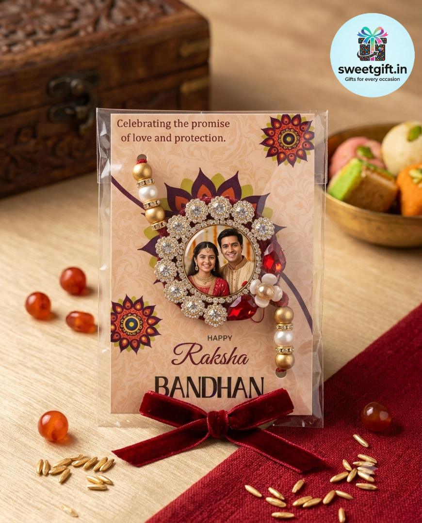 Photo print Rakhi Set B