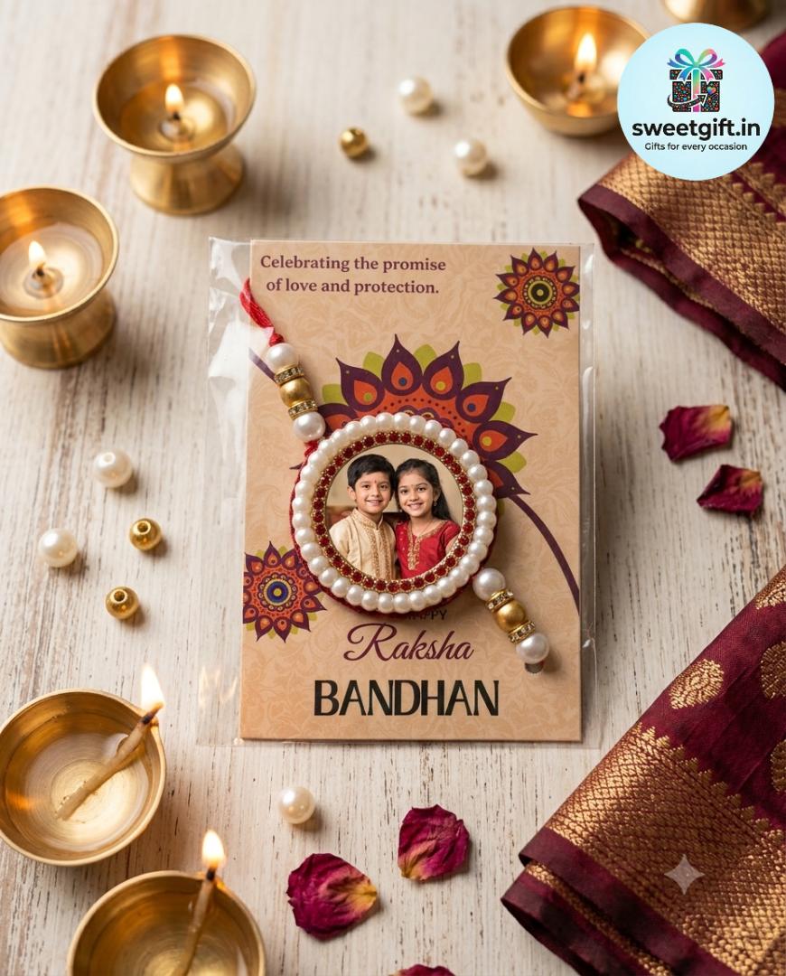 Photo print Rakhi Set B