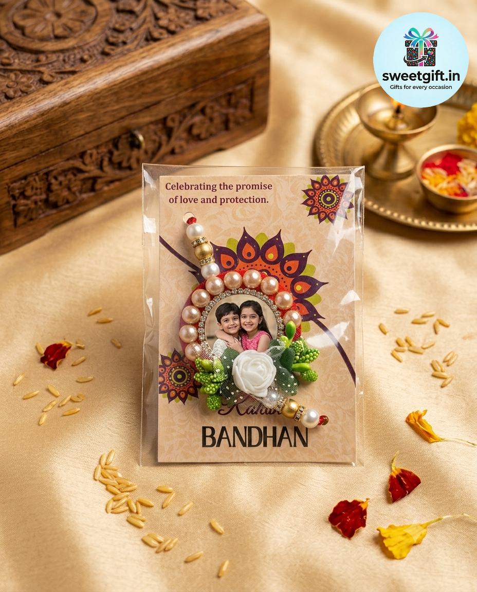 Photo print Rakhi Set B