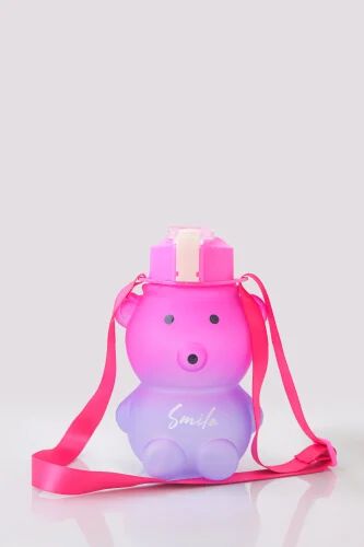 Plastic Teddy Bear Water Bottle for Kids