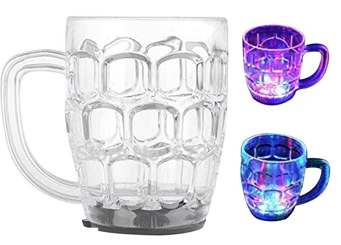 Rainbow Colour Cup , LED Sparkling Light for Kids