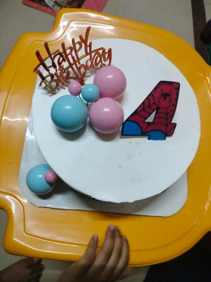 The Spider man cake