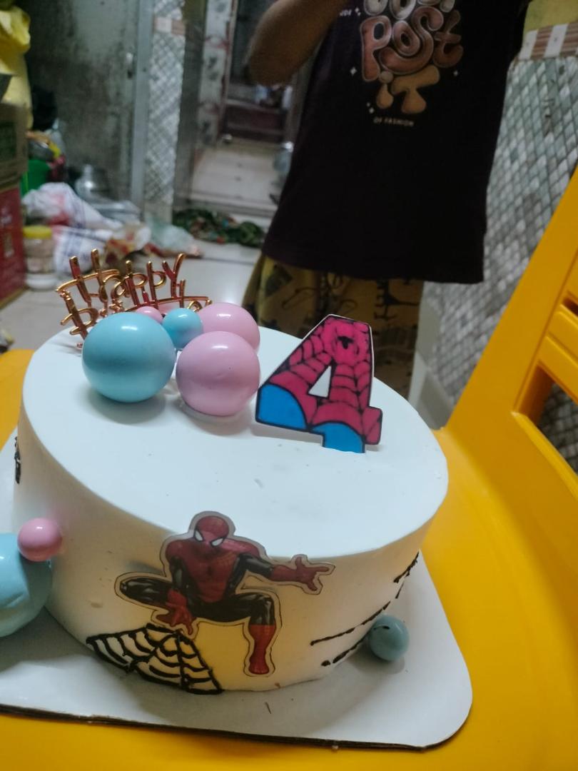 The Spider man cake