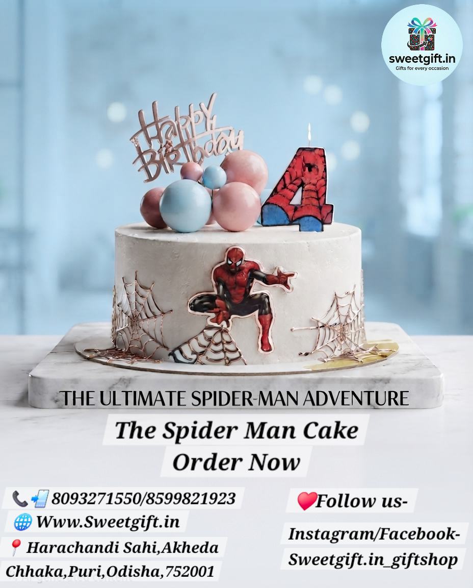 The Spider man cake