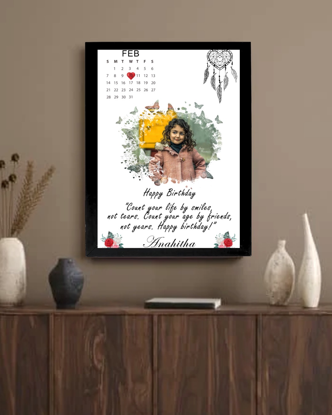 Birthday Little one Special Wall Photo Frames 8*12