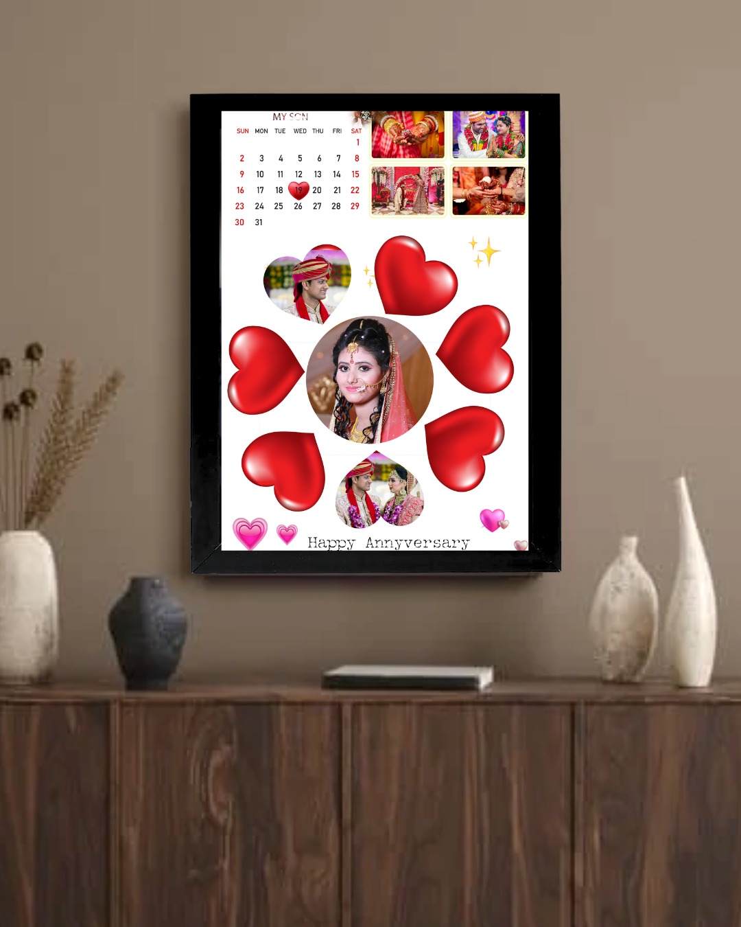 Love Rounds Bride Special Wall Frames 8*12