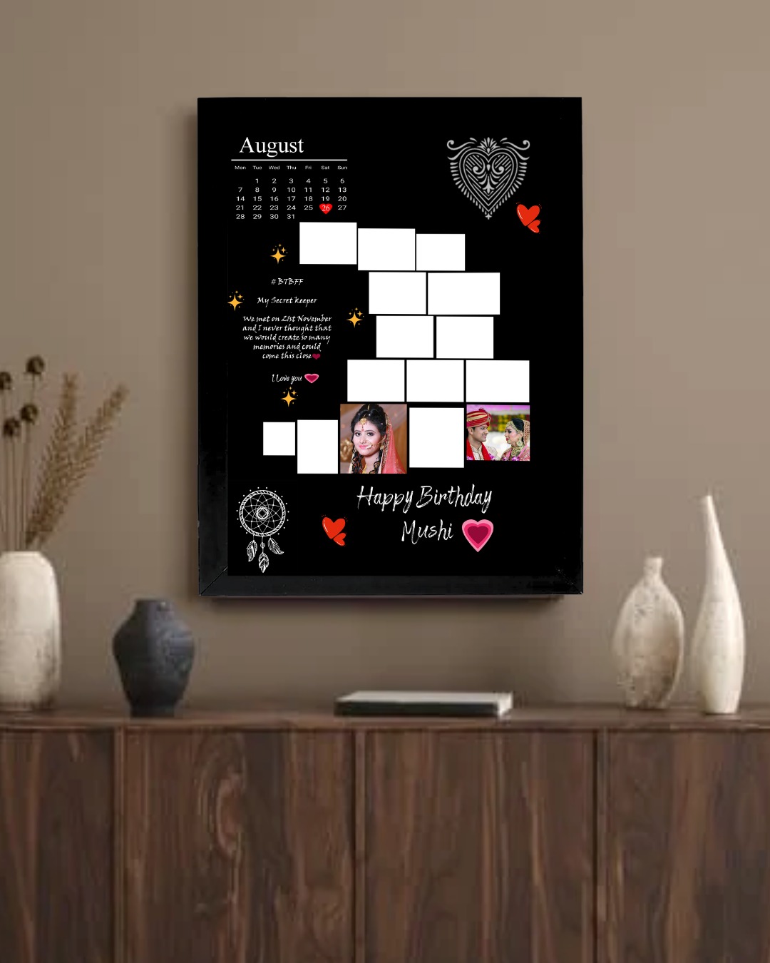 Wedding Special Bride Wall Frames 8*12